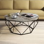 Hanah Home Mesa de centro Diamond - White Marble